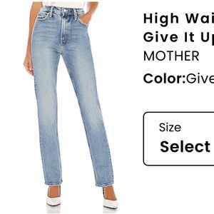 Mother Rider High-Waisted The Skimp Size 25 Like new condition